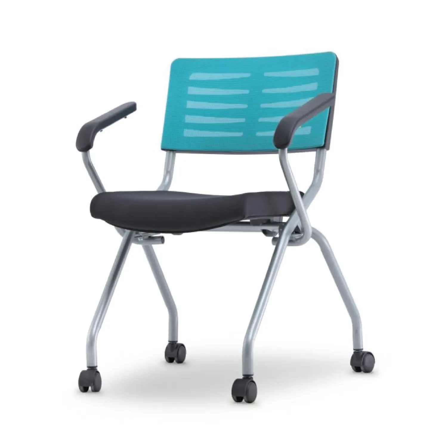 AXE 2 Foldable Training Chair with Armrest (mesh backrest).