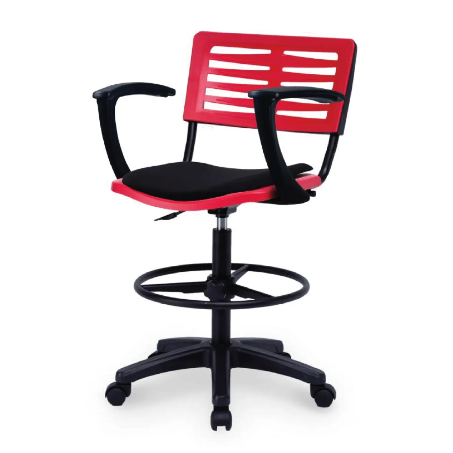 AXE 3 Classroom Lab/Drafting Chair with Armrest (PP Shell)