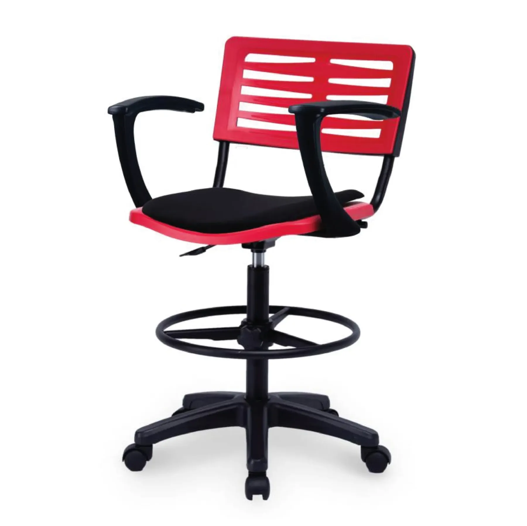 AXE 3 Classroom Lab/Drafting Chair with Armrest (PP Shell)