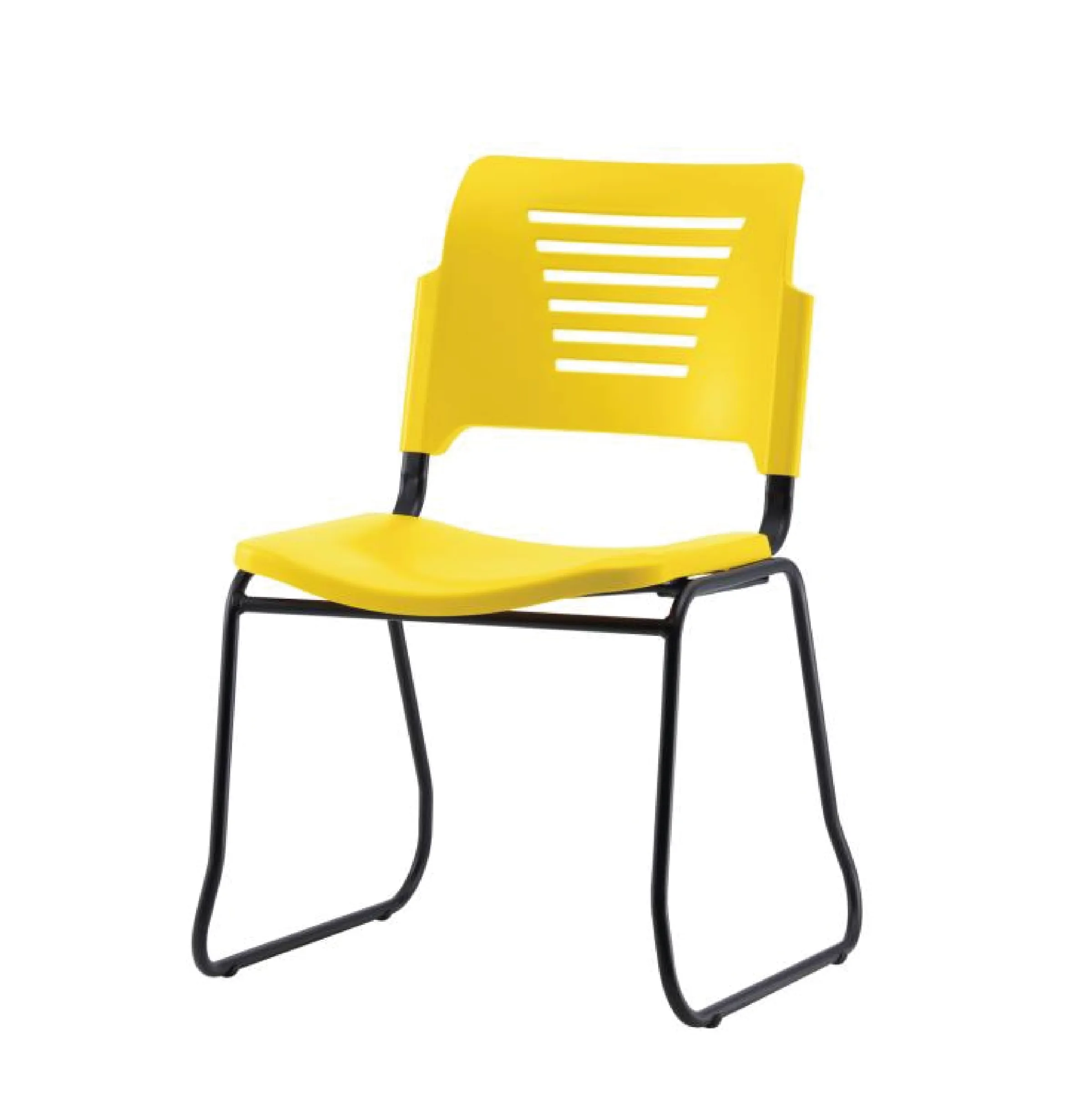 PEW2 Student Chair with Epoxy Black Leg (PP Shell)