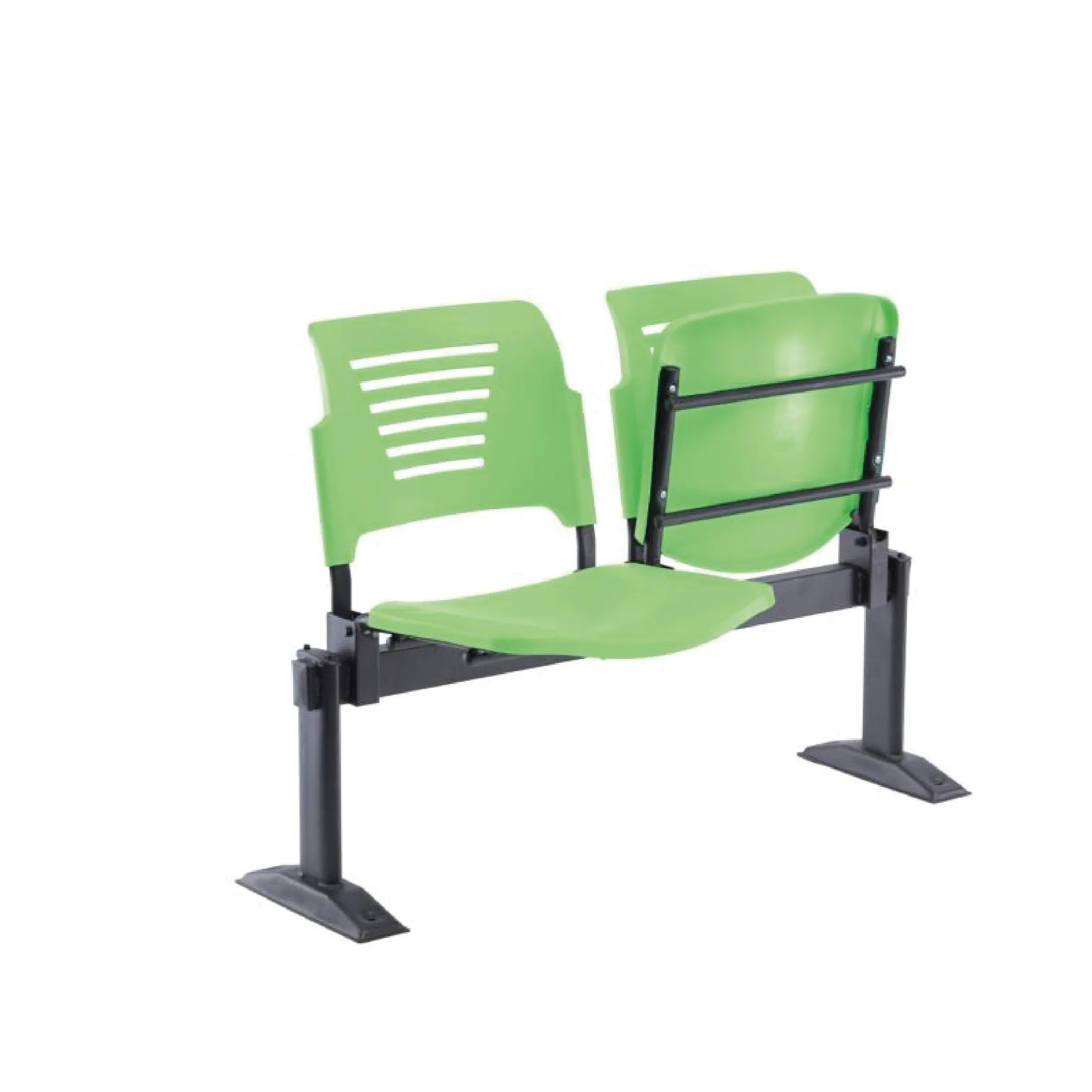PEW3 - 2 to 4 Seater Link Waiting Chair with Foldable Up Seat (PP Shell)