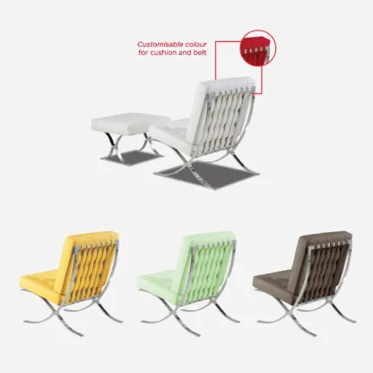 BARCELONA Sofa - 1 Seater [PU LEATHER]