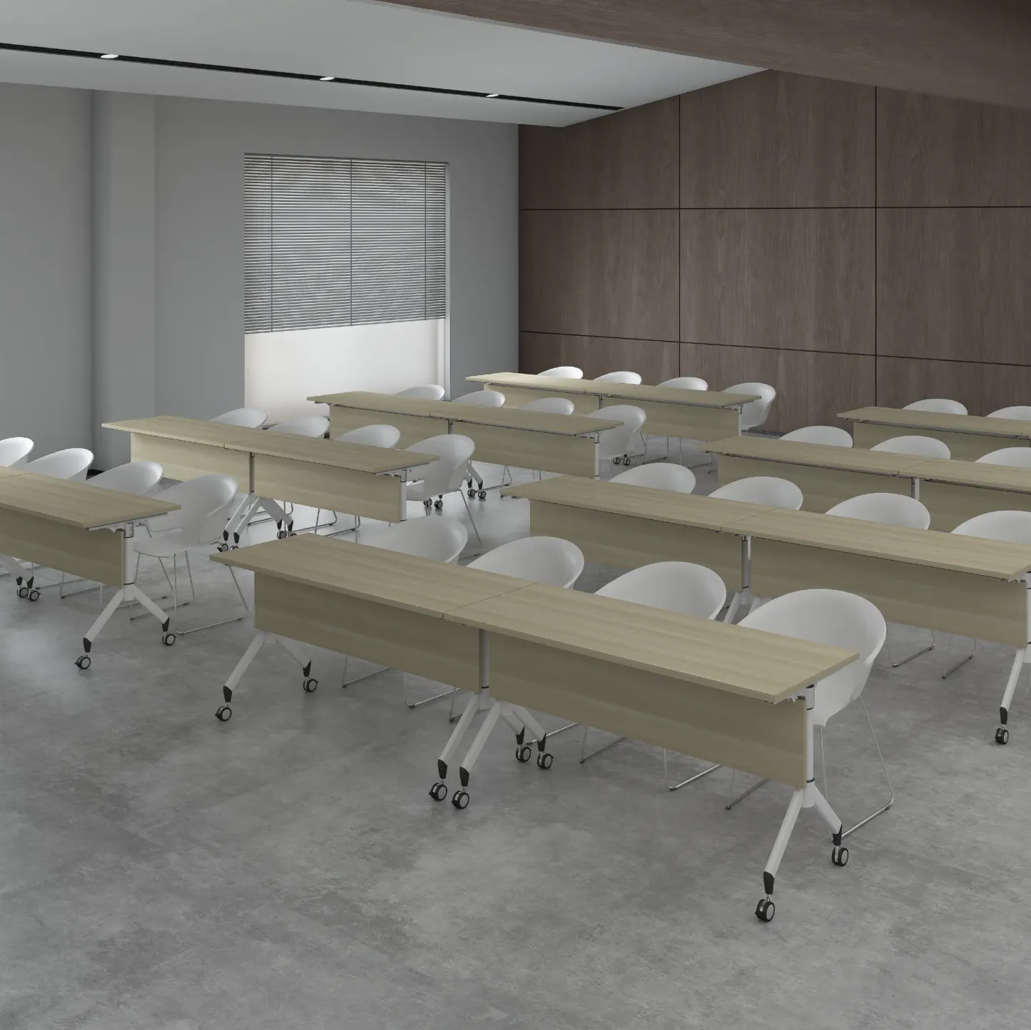 RN Mobile Foldable Training Office Table