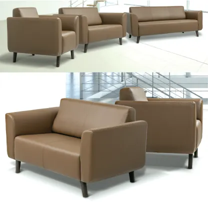 SILO Sofa - 3 Seater [PU Leather]