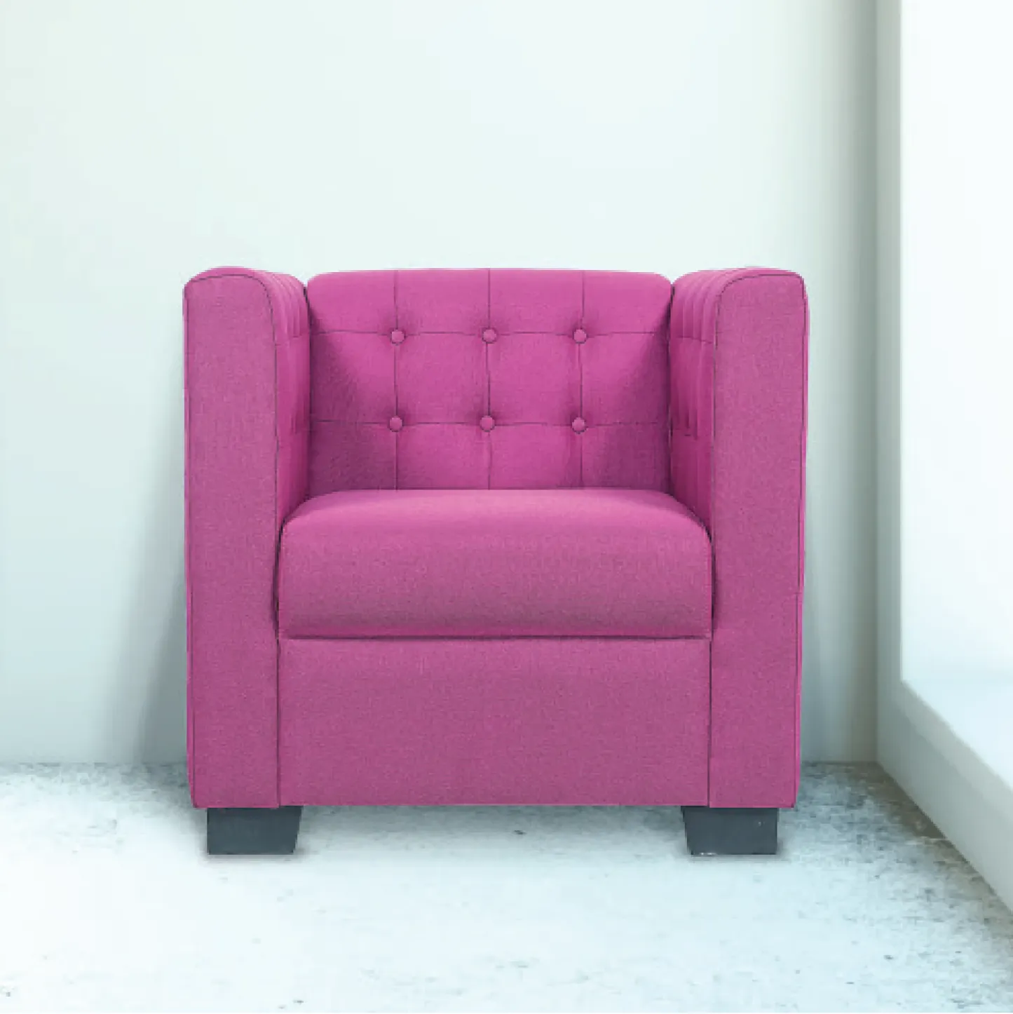 NELLO Sofa (1 seater) [Fabric]