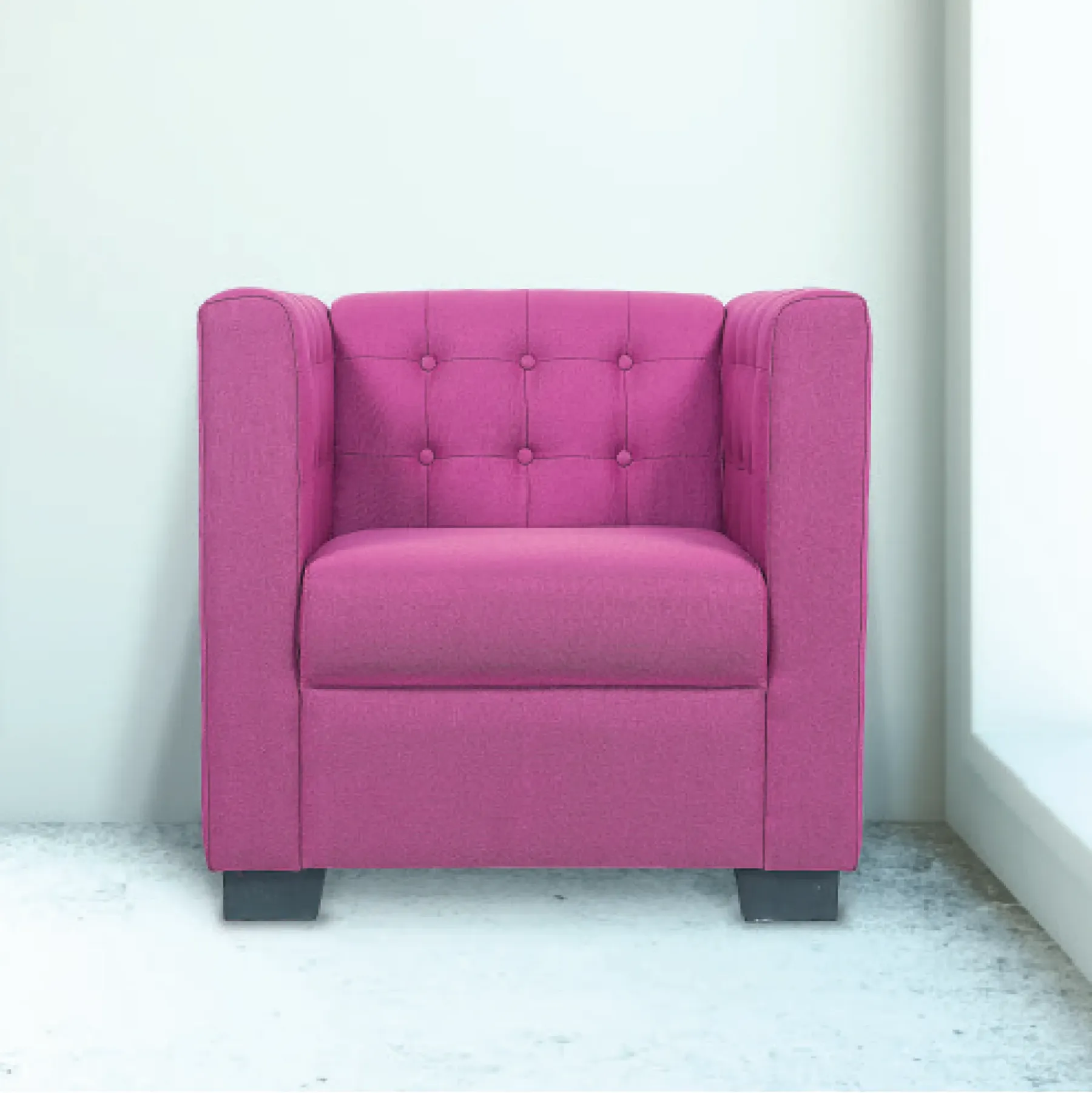 NELLO Sofa (1 seater) [Fabric]