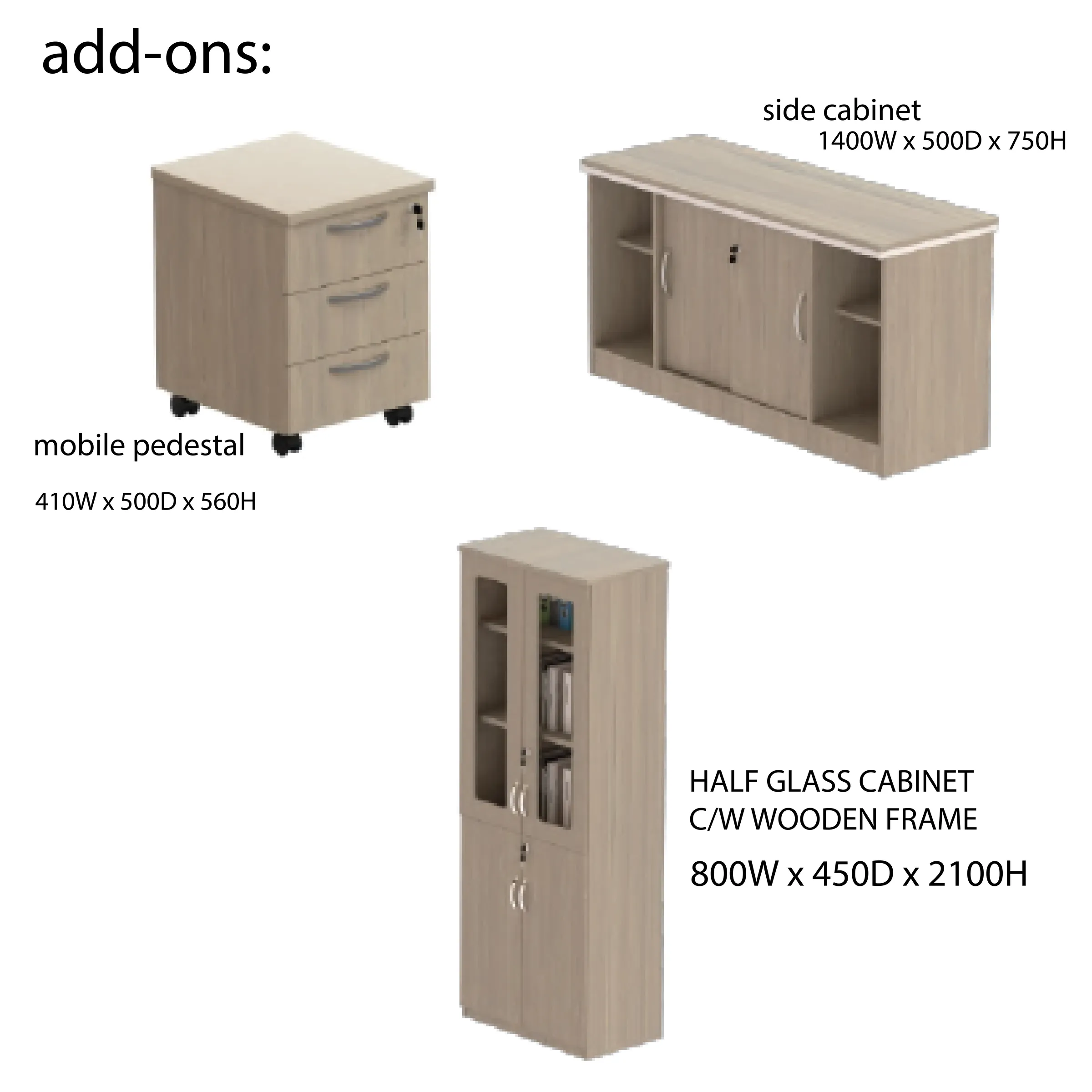 Modern Wooden Director Table - SUP320