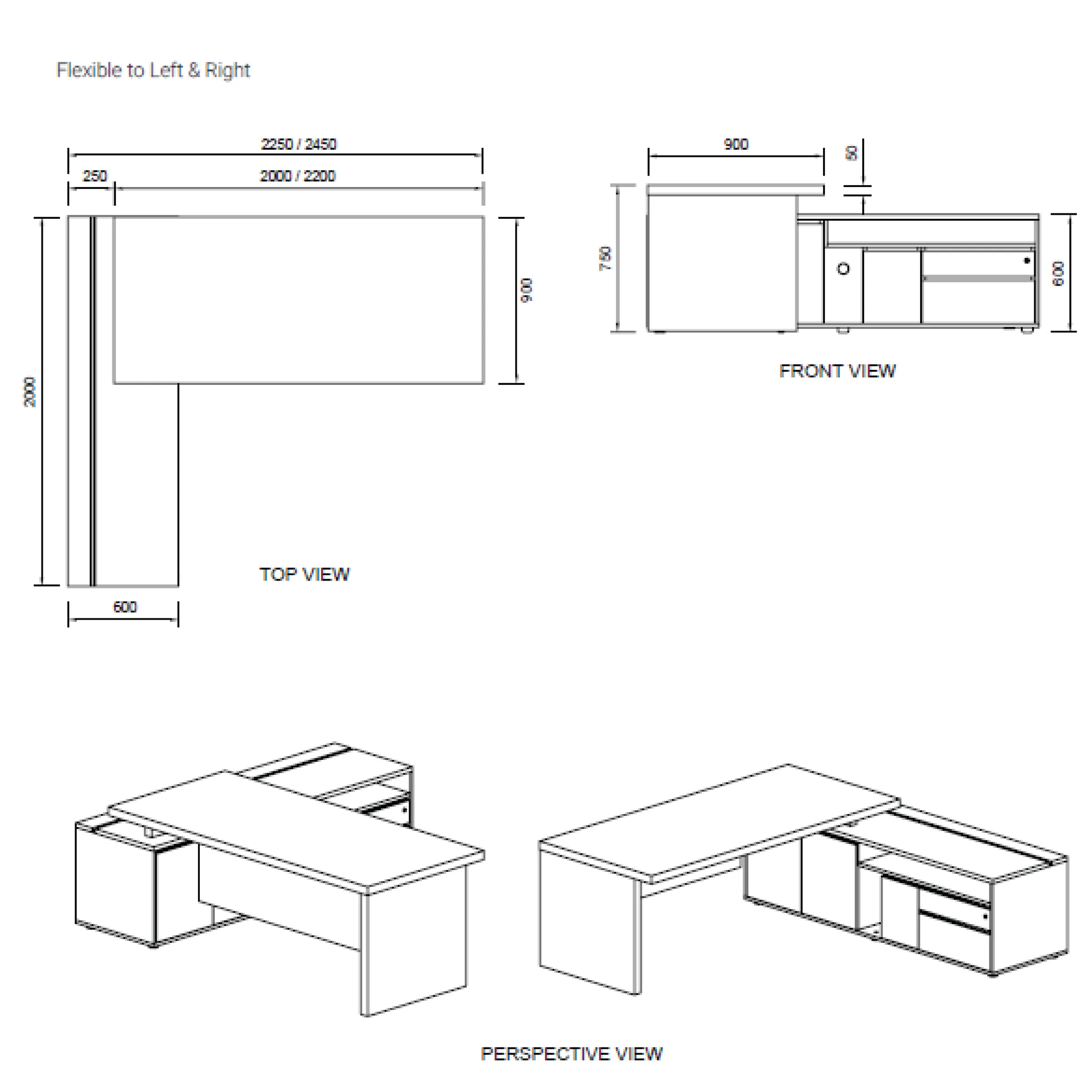 Legato Director Table