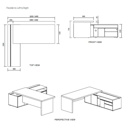 Legato Director Table