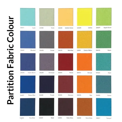 UT Workstation Set with Side Low Cabinets Combination - 4 Seater