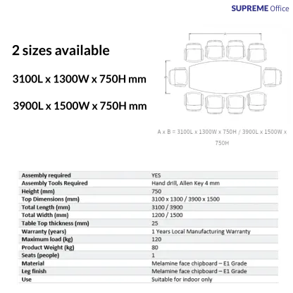LORO Meeting Conference Table Desk