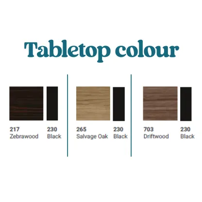 HOUS Director Table c/w Height Adjustable Desk