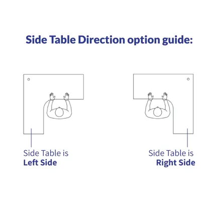 PX-7 Director Table with Side Cabinet