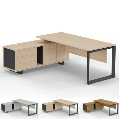 VICA Executive Desk - O Leg