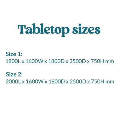 VICA Executive Desk - O Leg