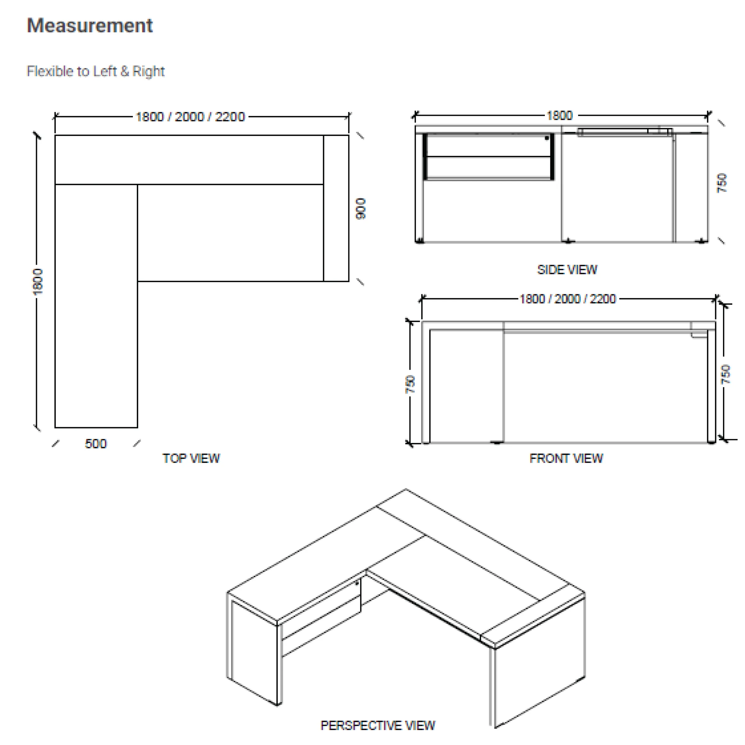 Noble Director's Executive Desk Table