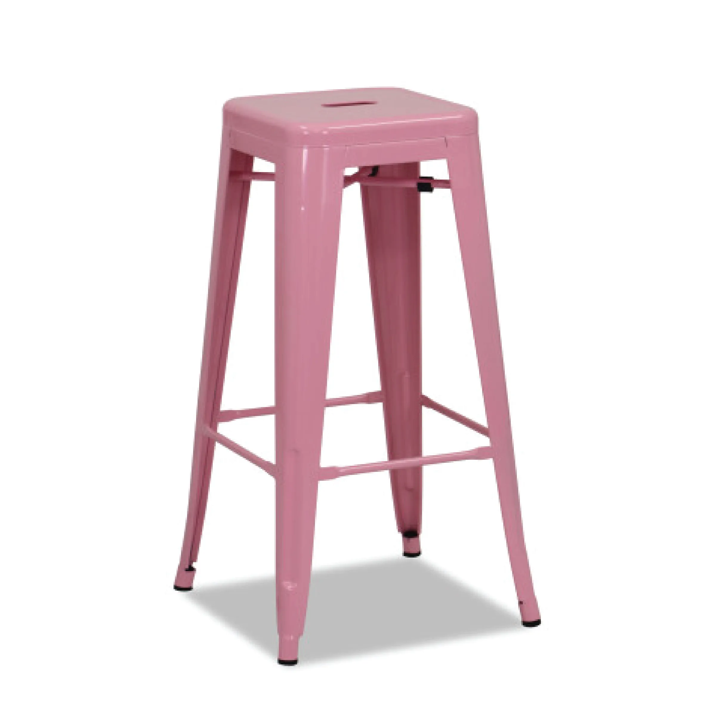 BESI Fixed Height Metal Bar Stool