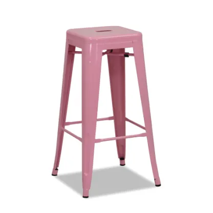 BESI Fixed Height Metal Bar Stool