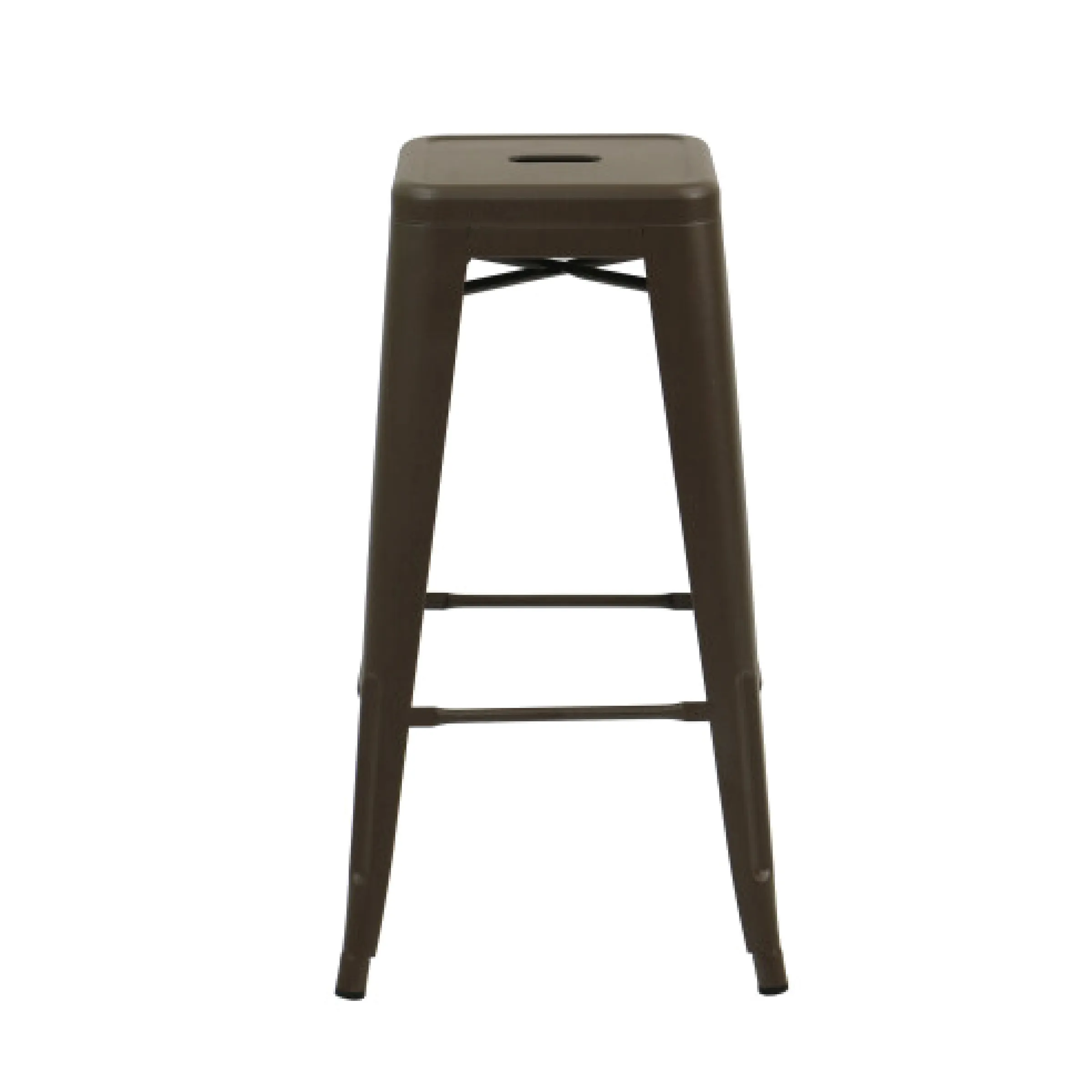 BESI Fixed Height Metal Bar Stool
