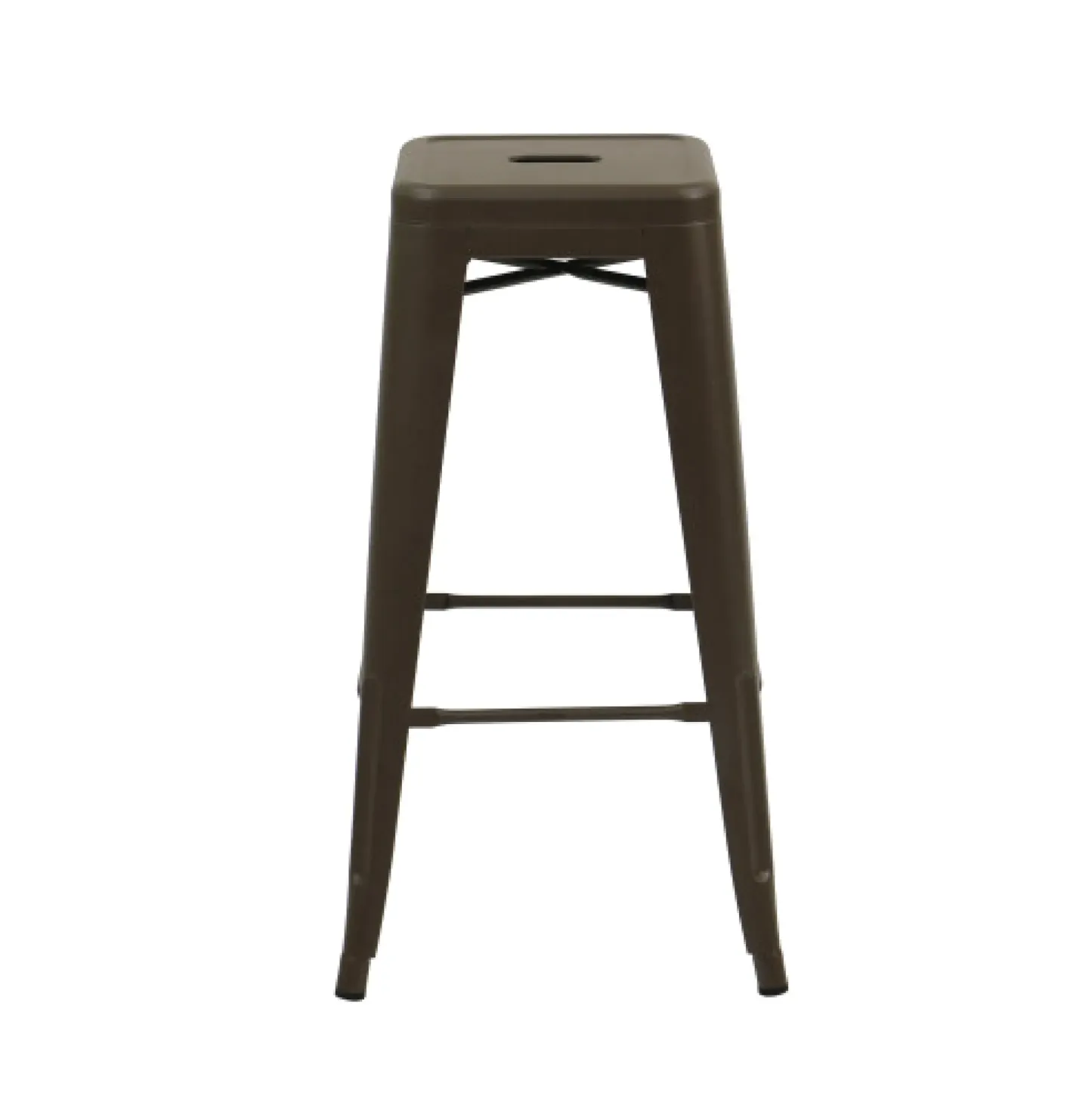 BESI Fixed Height Metal Bar Stool