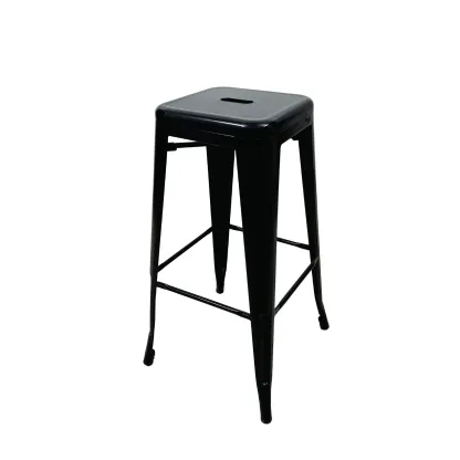 BESI Fixed Height Metal Bar Stool