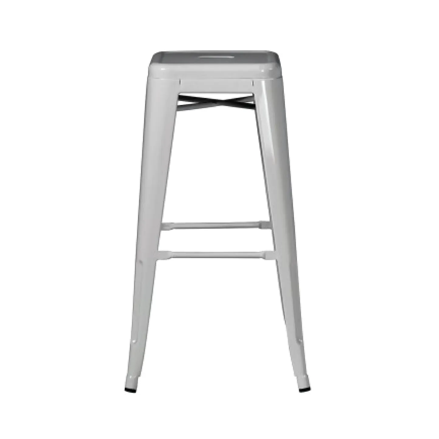 BESI Fixed Height Metal Bar Stool