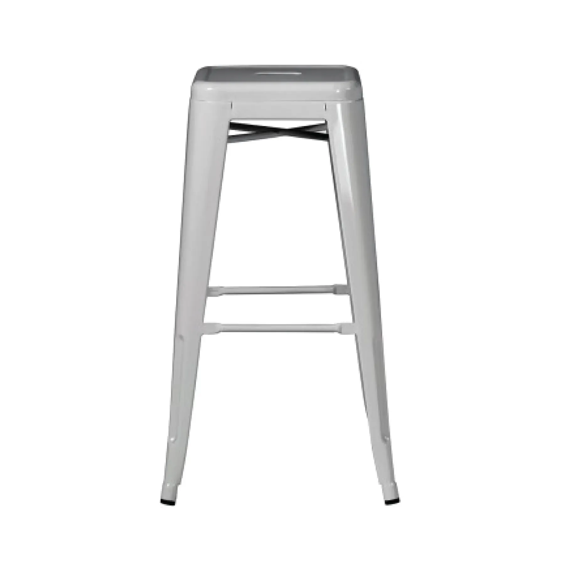 BESI Fixed Height Metal Bar Stool