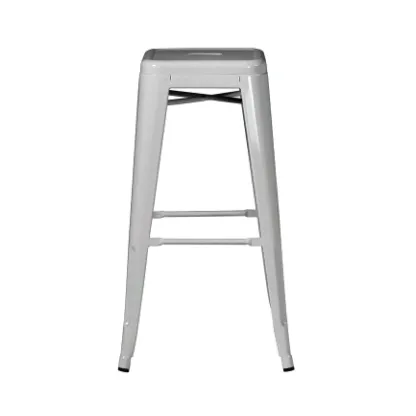 BESI Fixed Height Metal Bar Stool