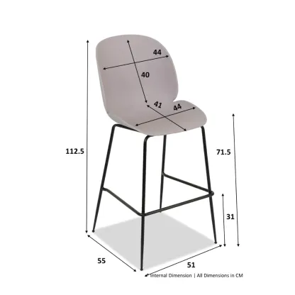 BUG Fixed Height Bar Chair