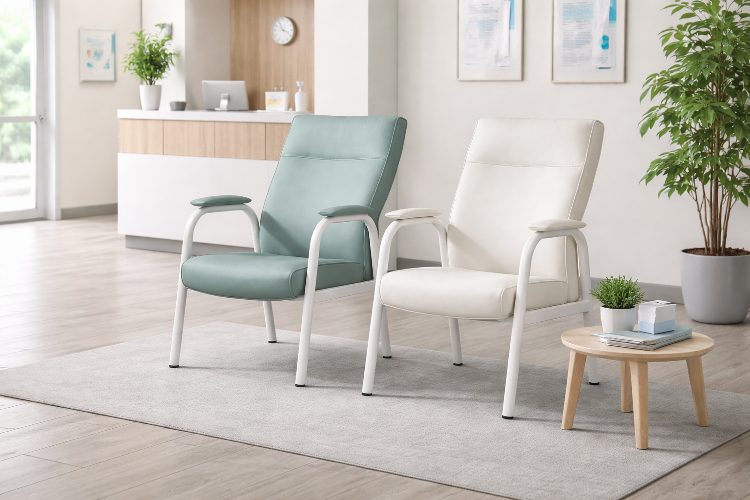 CARE High Back Single Seater Sofa - 1 Seater (Hospital Sofa)