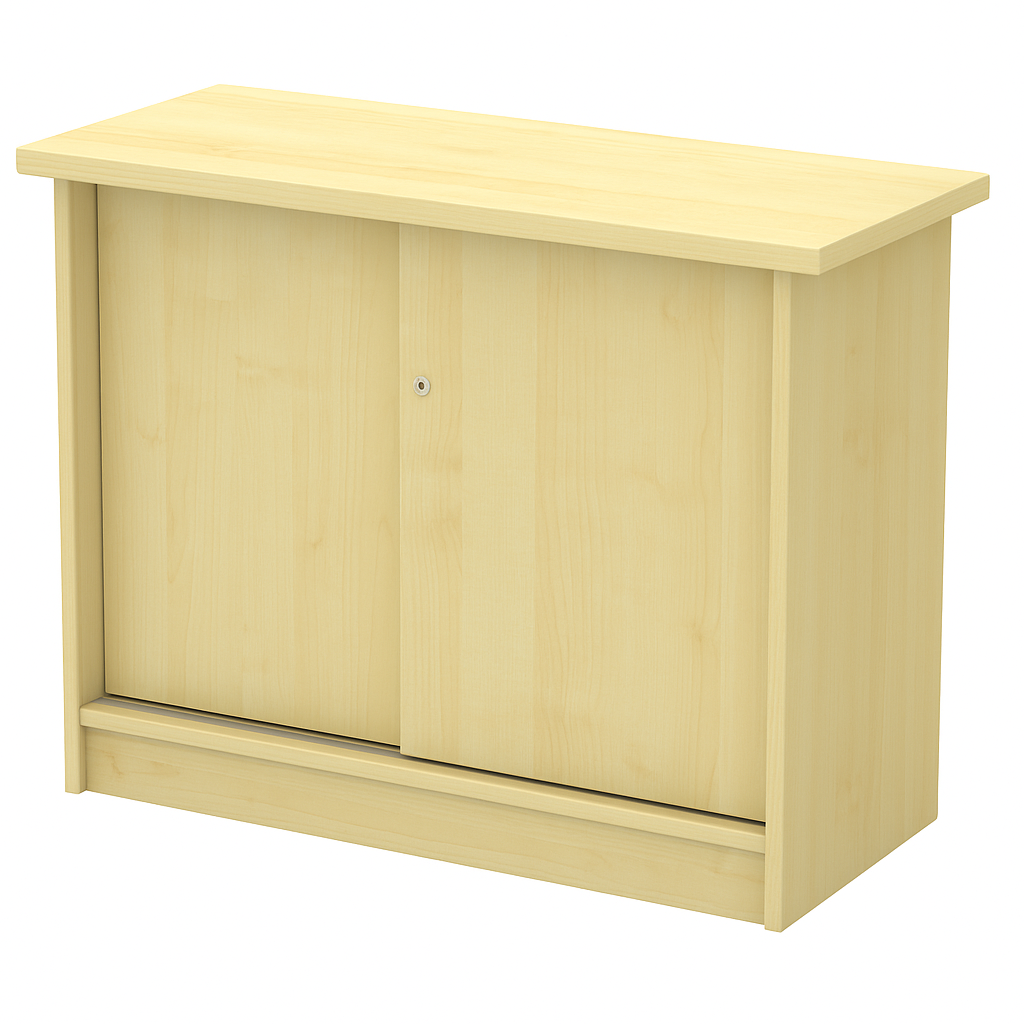 Sliding Door Low Cabinet - 900W x 450D x 700H - SQ