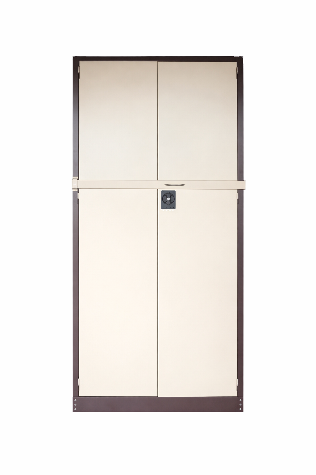 Full Height Cabinet with Steel Swinging Door & Locking Bar