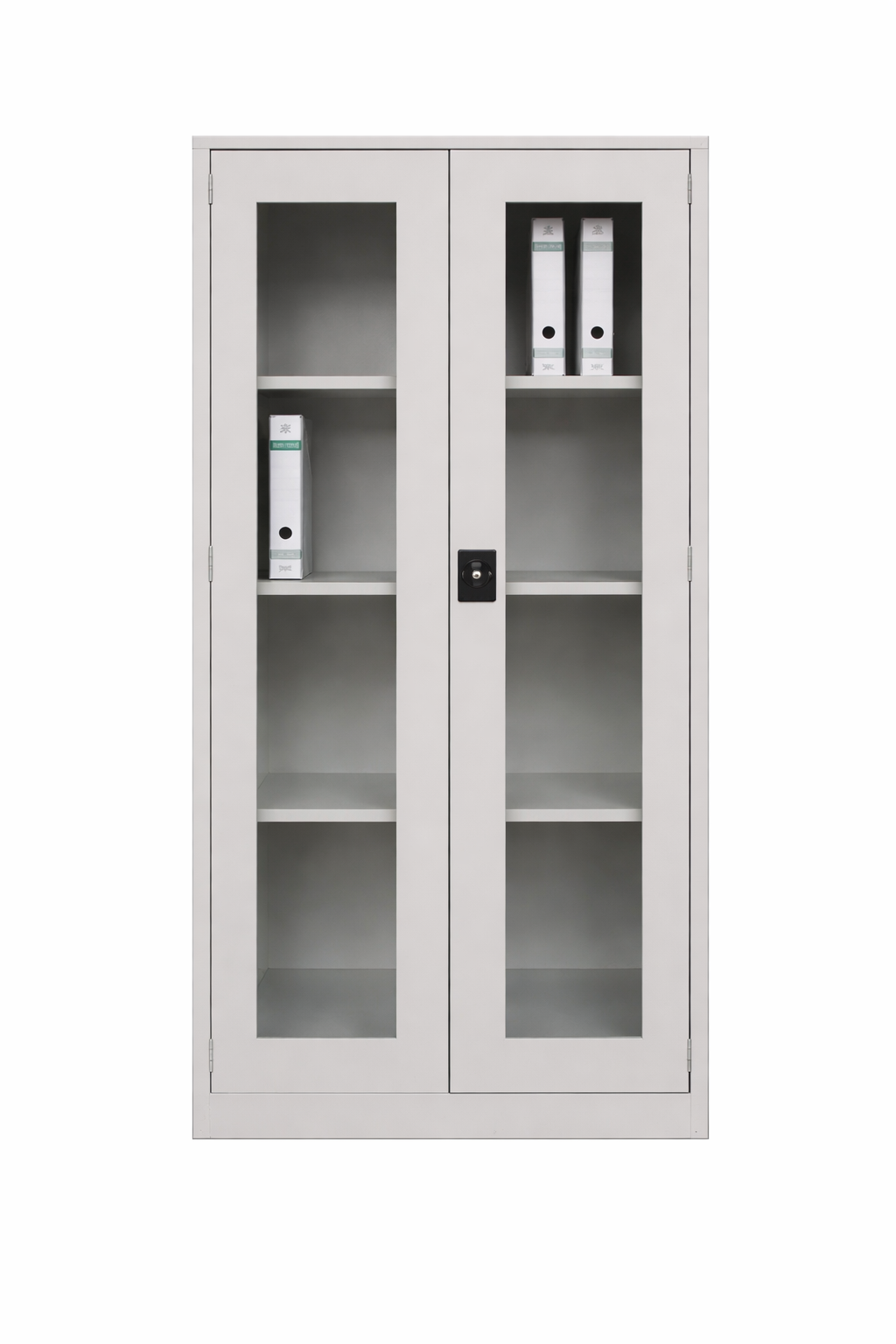 Full Height Cabinet Cupboard with Glass Swinging Door