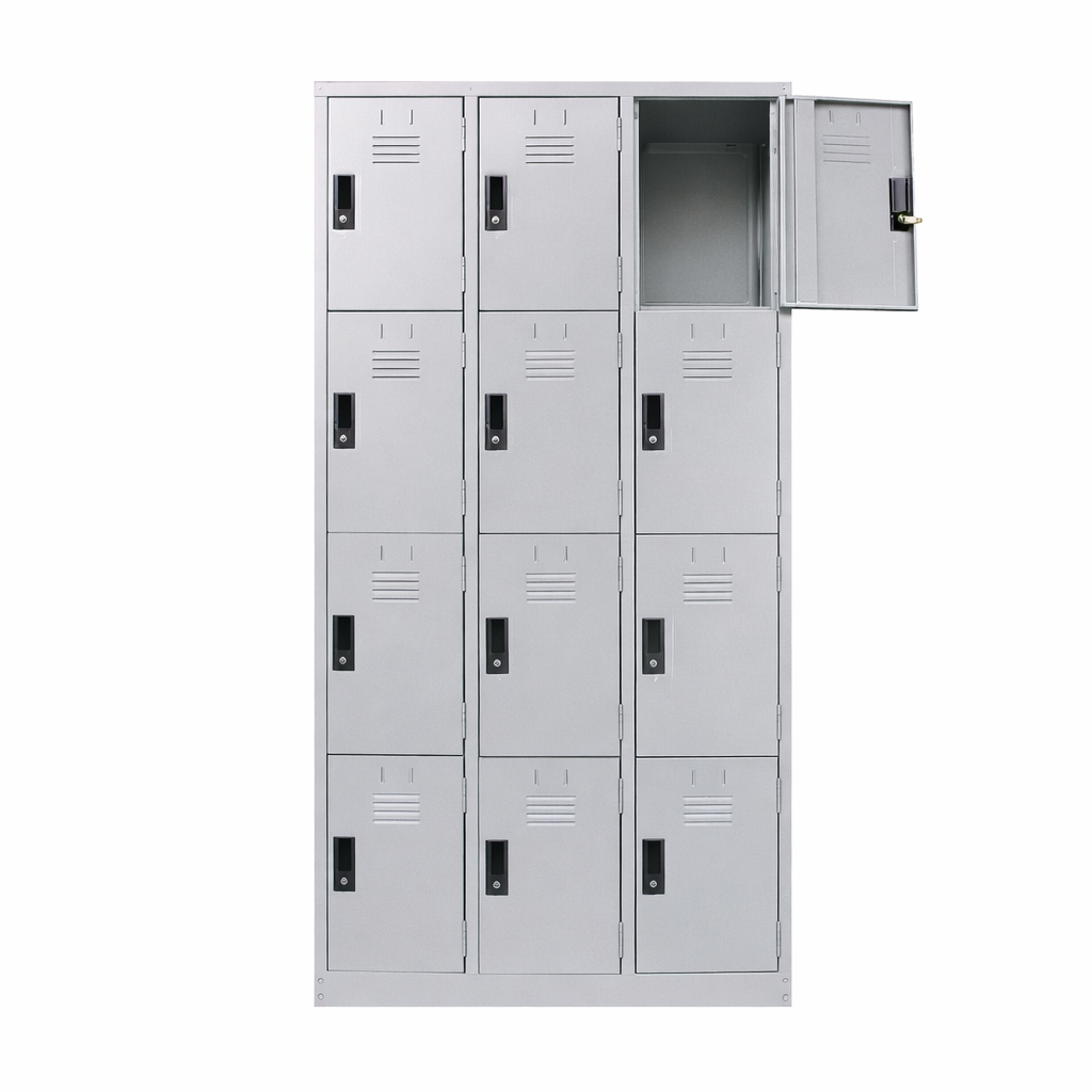12 Compartment Steel Locker Malaysia | Office & Staff Locker KL Klang Valley