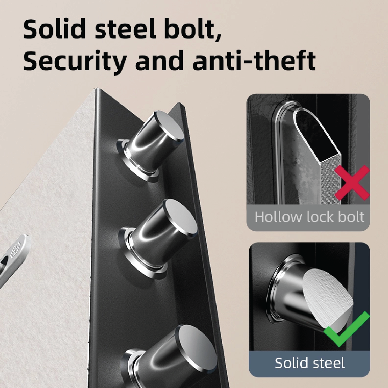 DEL 630 Security Safe - BIOMETRIC FINGERPRINT