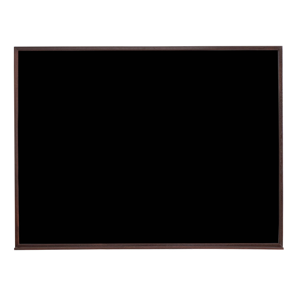 Non-Magnetic Black Chalk Board with Wooden Frame