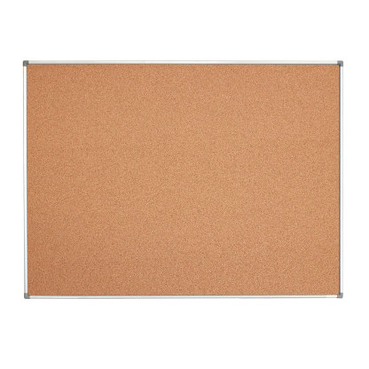 Cork Notice Board - Aluminium Frame