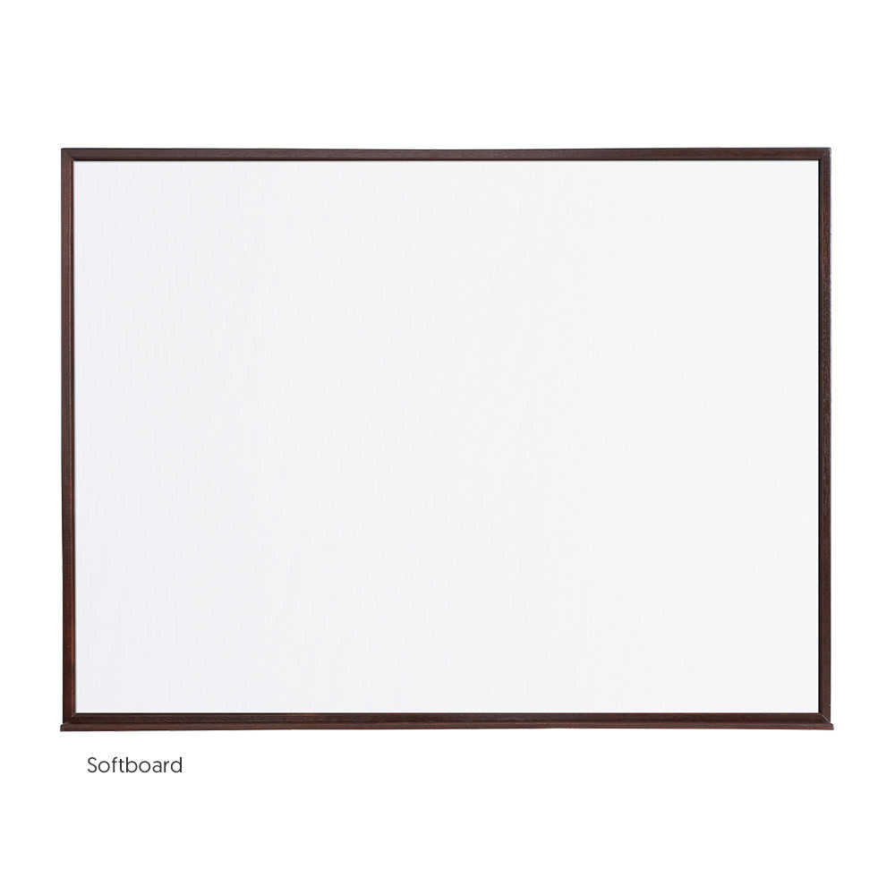 Softboard Notice Board - Wooden Frame