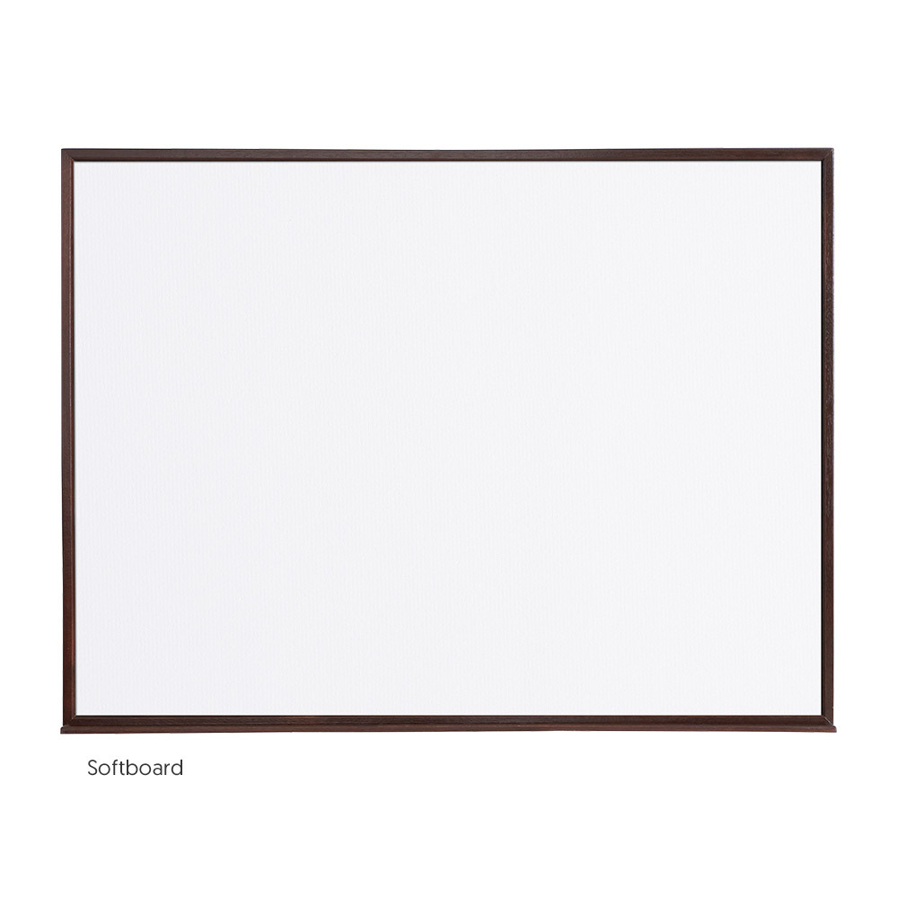 Softboard Notice Board - Wooden Frame