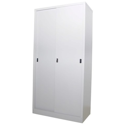 Full Height Steel Cabinet with Steel Sliding Door