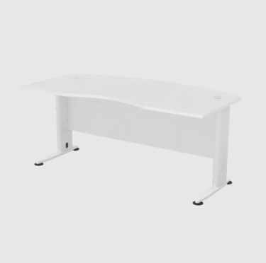 Executive Table with Curved Top (H)
