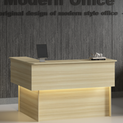 L-Shape Reception Table  (EX)