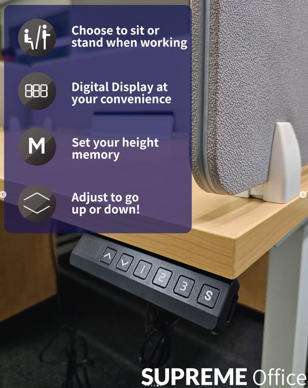 Standing Desk (Height Adjustable Table)