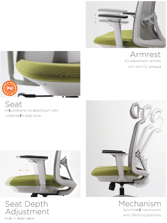 ALTI High Back Office Chair