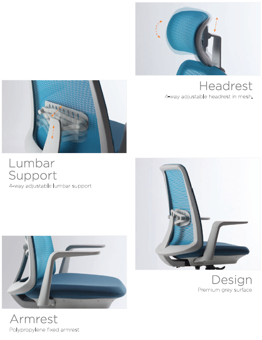 TIMO Low Back Office Chair