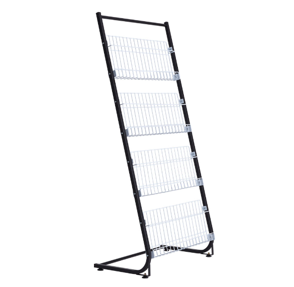 Newspaper Display Rack – Multi-Tier Newspaper Stand