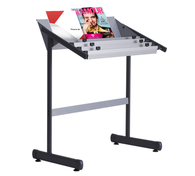 Metal Newspaper Display Stand