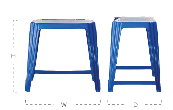 Metro Plastic Training Table | Heavy Duty Academic & Seminar Table Malaysia