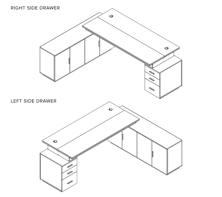 FUMIN Series Director Table For Office/Home use