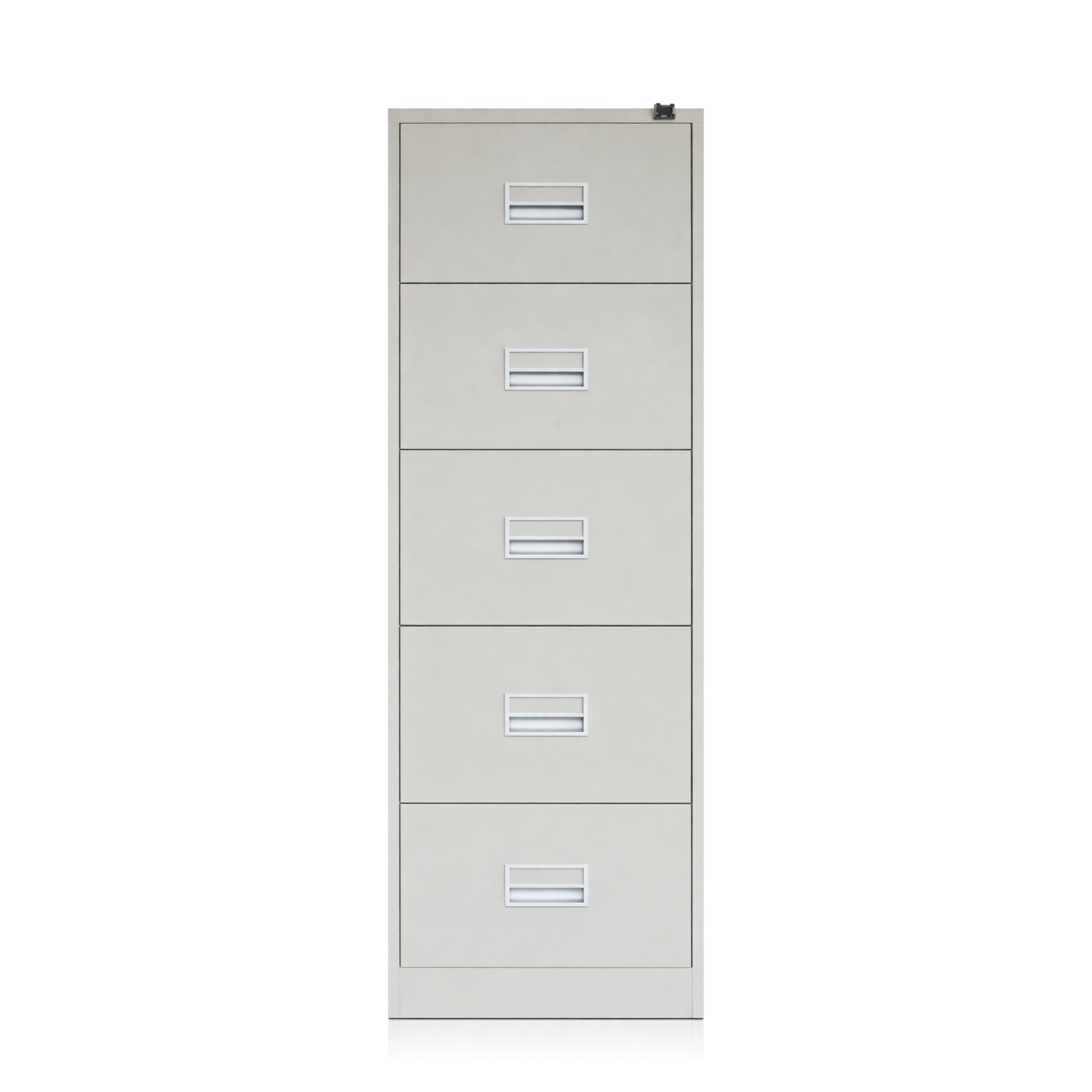 5 Drawer Filing Cabinet with Recess Handle c/w Ball Bearing Slide